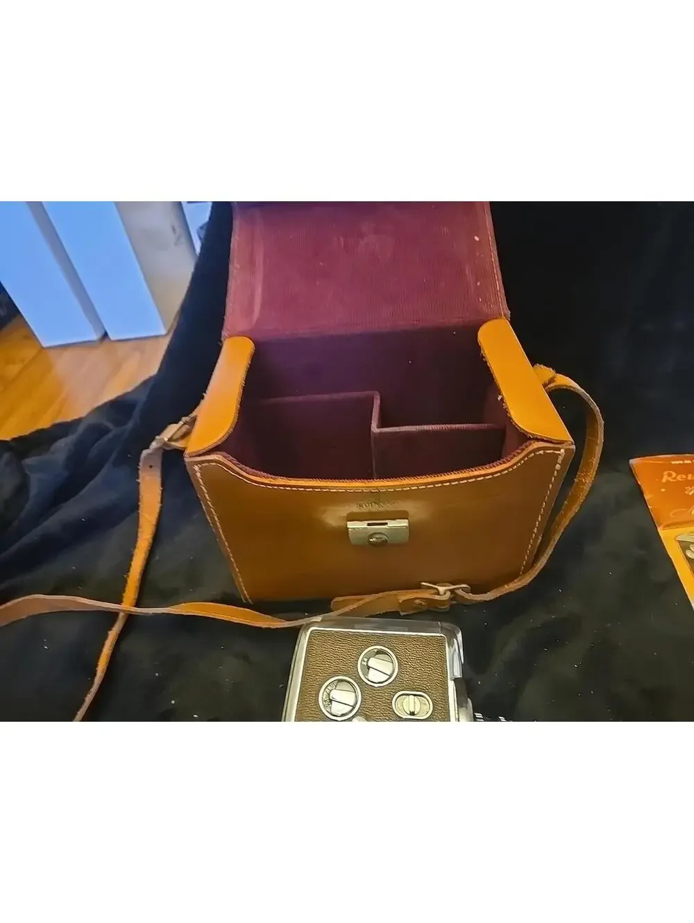 Vintage Revere 8 Model 44 8mm Movie Camera With Case